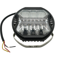 LED Zusatzscheinwerfer 2 St.Gelb, Starkes helles Licht, 14cm, Wasserdicht IP67 mit E-Zeichen