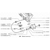 Sensor de velocidad Sensor de revoluciones Lada Samara 2108-2110,  2123, Chevy Niva 2131, 2112-3843010