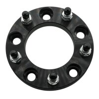 4 entretoises de roue en aluminium avec vis 5 x 139,7 mm,...