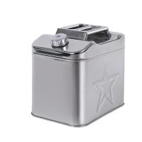 20L Edelstahl Reservekanister Benzinkanister...