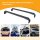 Porte-bagages de toit, 135 cm de long, 15 cm de haut, avec perçages pour feux antibrouillard, porte-vélos, canoë, kayak et coffre de toit