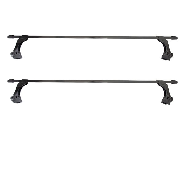 Dachgepäckträger auf die Regenrinnen, 2 Querstreben und Plattform 127cm x 96 cm für Lada Niva