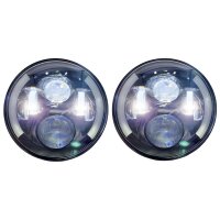 B-Ware! Scheinwerfer, Blinker, Fahrlicht, Fernlicht LED 7 " 177 mm, IP67 mit E-Prüfzeichen