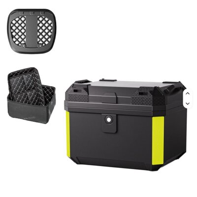 Auto Kofferraum Aufbewahrungsbox für Motorrad, Garage, Camper Organizer, Box, 57 Liter, 43cm, 37cm x 33cm