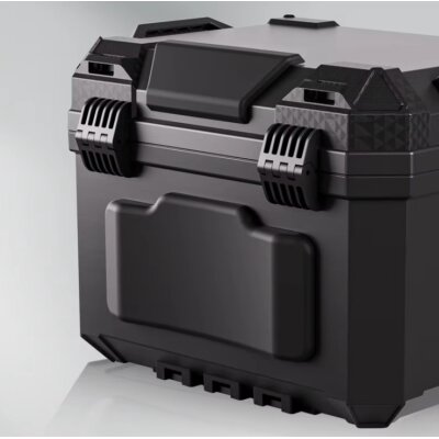 Auto Kofferraum Aufbewahrungsbox für Motorrad, Garage, Camper Organizer, Box, 57 Liter, 43cm, 37cm x 33cm