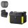 Auto Kofferraum Aufbewahrungsbox für Motorrad, Garage, Camper Organizer, Box, 57 Liter, 43cm, 37cm x 33cm