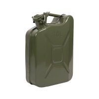 10L Stahl Jägergrün Kanister, Reservekanister...