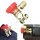 2 St. Set Batterieklemmen 12V 24V Batterie Polklemmen Pol Klemmen Plus Minus + - Auto LKW