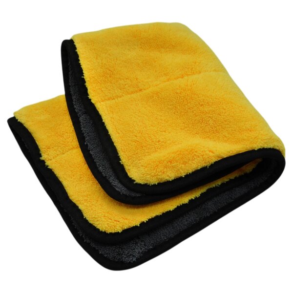 Poliertuch Reinigungstuch Microfasertuch, 2 lagig 40cmx 40cm, fein und flauschig