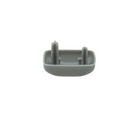 Einrastclip zur Befestigung der Sonnenblende, grau, für Stabdurchmesser 5 mm
