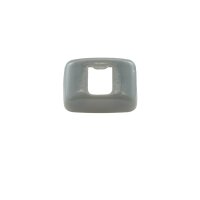 Einrastclip zur Befestigung der Sonnenblende, grau, für Stabdurchmesser 5 mm