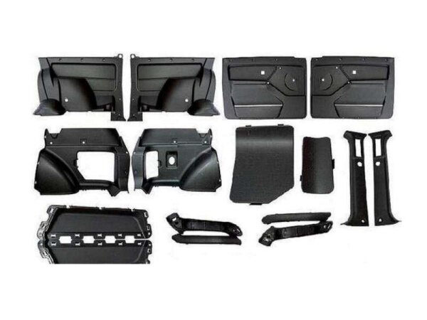 Door trim, door pockets, armrest set for Lada Urban, Lada Niva 21214, 21214-6102012 / 13