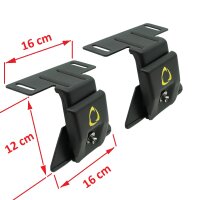 Fuß / Halterung x 2 Set für Dachträger...