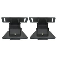 Fuß / Halterung x 2 Set für Dachträger Dachgepäckträger, Halterung auf Regenrinnen, 16cm hoch
