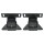 Fuß / Halterung x 2 Set für Dachträger Dachgepäckträger, Halterung auf Regenrinnen, 12cm hoch