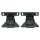 Fuß / Halterung x 2 Set für Dachträger Dachgepäckträger, Halterung auf Regenrinnen, 16cm hoch