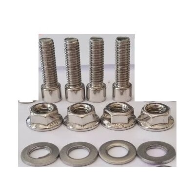 Kit de montaje para portaequipajes de techo: 4 tornillos,...