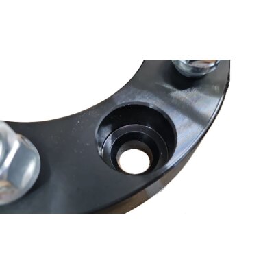 4 St. Distanzscheibe Alu mit Schrauben  5 x 120mm, 30mm Land Rover Defender, Range Rover, Discovery