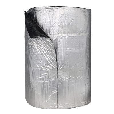 Schallisolierung, Dämmung, sound proof Isolierung 1cm Stärke für alle KFZ, selbstklebend, antikarrosiv, 0,50m x 1cm, Länge 20 Meter