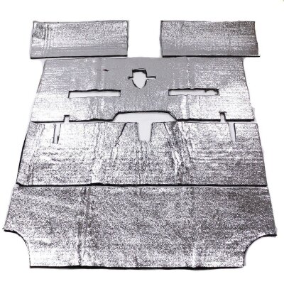 Schallisolierung, Dämmung, sound proof Isolierung 1cm Stärke für alle KFZ, selbstklebend, antikarrosiv, 0,50m x 1cm, Länge 20 Meter