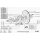 Pilotlager Schwungscheibe Kurbelwelle Lada 2101-2107, 2108-1701031, 25 × 62 × 17