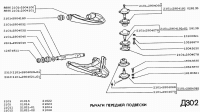 Perno, tornillo para parte inferior Wishbone para Lada...