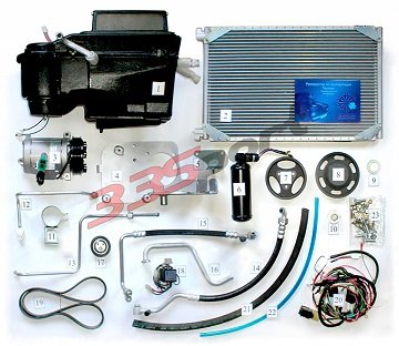 Kit Climatiseur Climatisation adapté pour Lada Niva 21214 avec 1700ccm