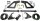 Lift kit 5cm for front and rear axles Lada Niva 21214 from year of construction 2010