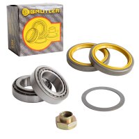 Bearing KIT for front wheel hub, front axle 2 x bearing +...