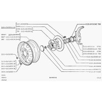 Kit pour lavant Roulement Lada Niva 2121, 21213, 21214,...