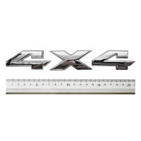 Emblem 4 x 4, offroad Typenschild chrom glänzend...