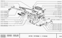 2 x heater hose, heating hose for heat exchanger Lada...