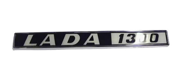 Emblem, Typenschild hinten Lada 1300, glänzend