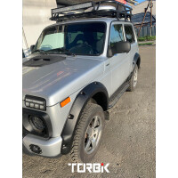 Radlaufverbreiterung Kotflügelverbreiterung  für Lada Niva 21214 ab Baujahr 2016 und Urban, neues Modell