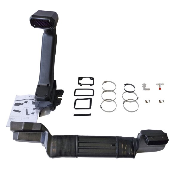 Schnorkel, Snorkel Schnorchel + Montage Kit für Jeep Wrangler JL ab 2018