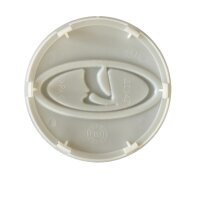 Tapacubos de rueda, tapacubos, tapa plástico metal plateado para buje de rueda Lada Niva 21214, URBAN