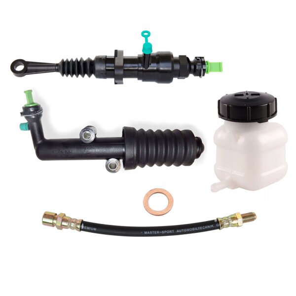 Kupplung Reparaturkit: Kupplungszylinder Nehmer und Geber + Kupplungsschlauch Lada Niva 21214 ab BJ 2016