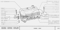 Reparaturkit für Ventildeckel: Unterlegscheiben und Stehbolzen Muttern Lada 2101-2107, Lada Niva 2121