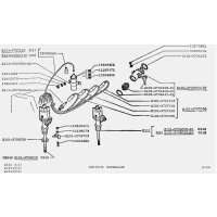 Zündspule + Zündkabel + Zündkerzen Bosch Lada 2101-2107, Lada Niva (1600ccm) 2121, Fiat 124