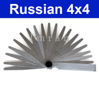 20 sheets / sizes Feeler gauge for valves / valve...