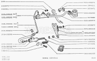 Maître-cylindre dembrayage à piston, tige de...