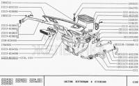 KIT: Tuyau de radiateur + tuyau pour échangeur de chaleur, bloc-cylindres Lada 2101-2107, Polyuréthane