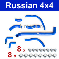 KIT: Hoses for Radiato for heat exchanger, cylinder block...