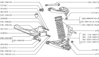 Bolzen, Schraube + Buchse oben Dreieckslenker Querlenker Lada 2101-2107, 2101-2904112