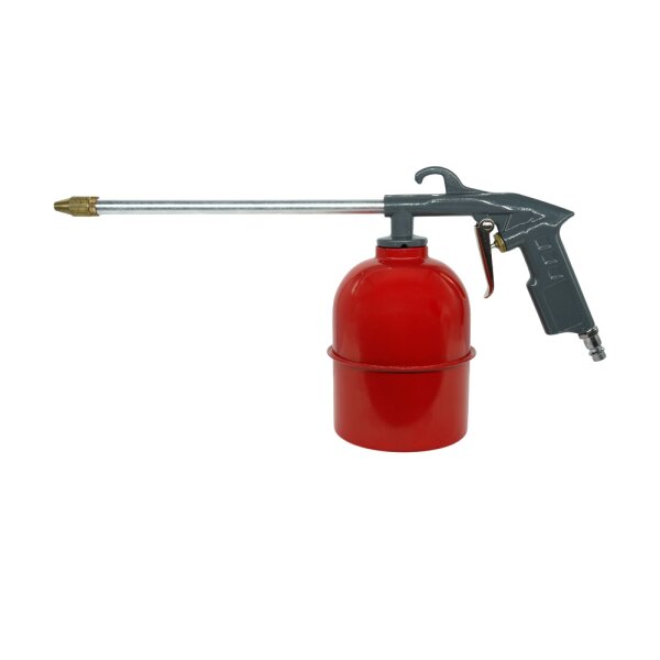 Fettpresse Schmieren Druckluftfettpresse Einhandfettpresse 500ml KFZ, 25cm, Robus
