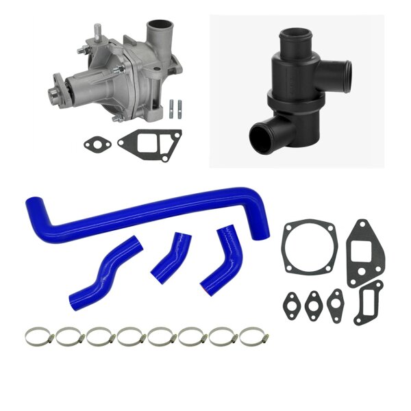 Kit de réparation pour pompe à eau, thermostat, tuyaux de radiateur Lada Niva 21214, Taiga, Urban, Bronto, Travel, Legend