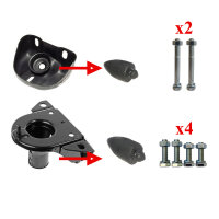 Kit: support de ressort de palier à semelle Lada Niva 2121, 21213, 21214, 21215