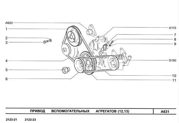 Riemenscheibe für Servolenkung/ Servopumpe, Lada Niva 1700 nach Baujahr 2010, 2131-3407184