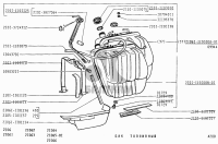 Entluftungsschlauch für Benzintank Lada 2101-2107, Lada Niva 1,43cm