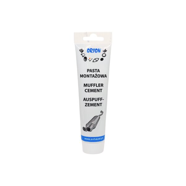 Auspuffpaste 150g Montagepaste Auspuff-Zement Dichtmasse Reparaturmasse am Auspuff 150 gr.